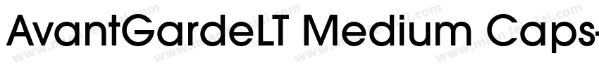 AvantGardeLT Medium Caps字体转换